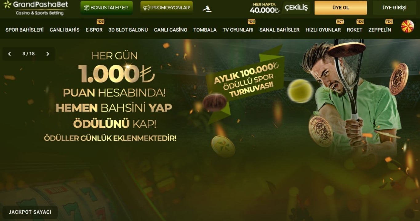 grandpashabet casino bonuslari nelerdir